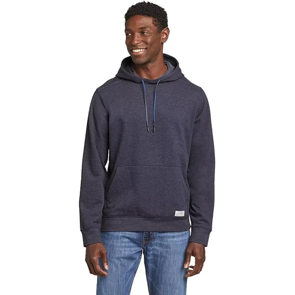 Eddie Bauer Men's Camp Fleece Full-Zip Hoodie, Antique Gold, Small